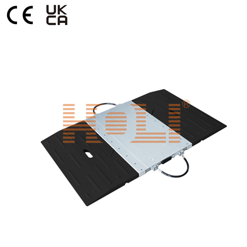 PAW-A weighing pad come with M6+ indicator could assembly to a Portable Axle Scale System