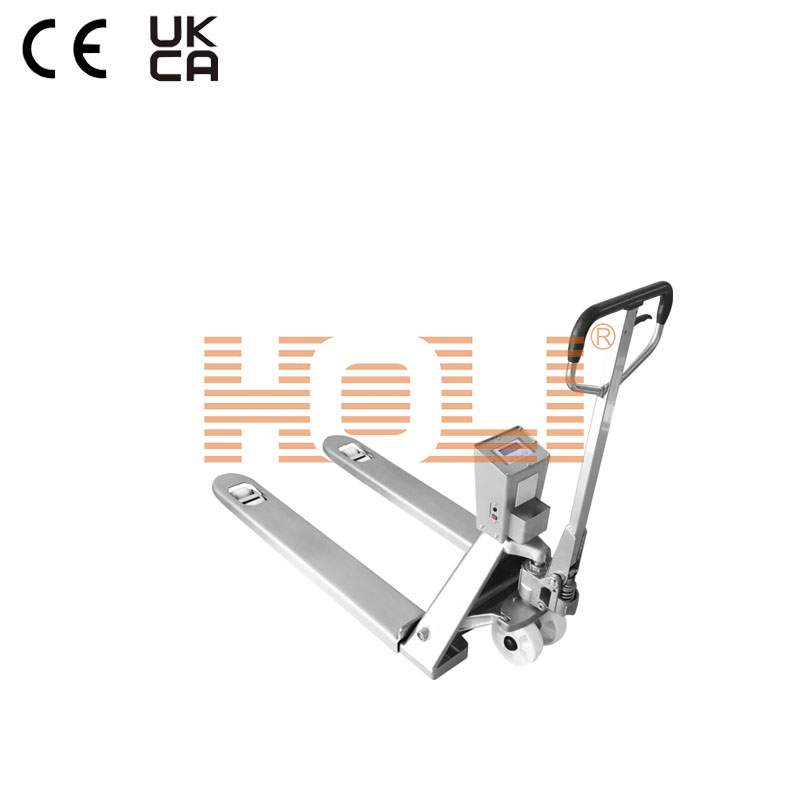 HPS-ASS Stainless Steel Pallet Truck Scale for a reliable, accurate, and washdown-ready weighing solution that meets the requirements of industries needing a high-performance, IP67/IP68 compliant pallet truck scale