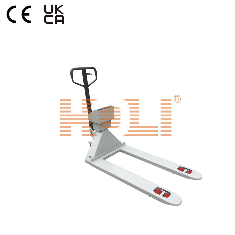 PTS-C Pallet Truck Scale is a versatile and efficient weighing solution designed for use in various industrial environments with opened bracket to install all compatible indicator