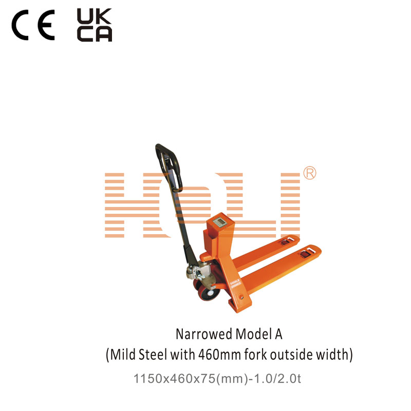 HPS-Customized Pallet Truck Scale is designed for versatility in various industrial environments. This pallet truck scale offers customization options to meet specific application requirements, including fork size, weighing capacity, and raw material selection.